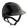 Casco da equitazione NACA Gravity S carbonio - Nero carbone lucido / oro rosa