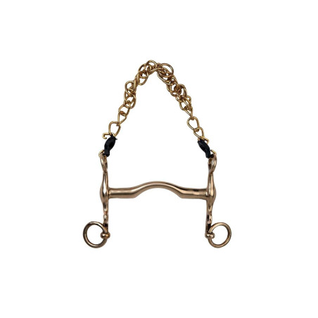 Mors da briglia Metalab cyprium con aste corte