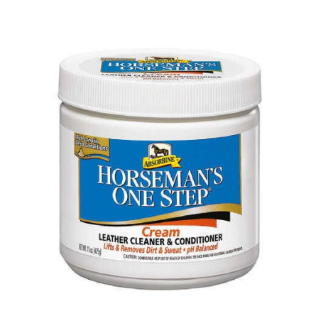 Crema per cuoio Absorbine Horseman's One Step