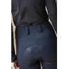 Pantaloni Hybrid Horseware con fondello in pelle AA Fina donna - Nero