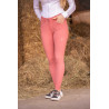 Pantaloni da equitazione Pénélope New Point Sellier donna - Rosa antico
