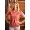 T-shirt Pénélope Techflo donna - Terracotta