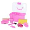 Set di toelettatura 8 pezzi per bambini Kerbl - Rosa