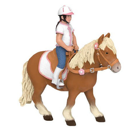 Figura Bambina Cavallerizza Papo