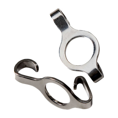 Ganci piatti per catenella