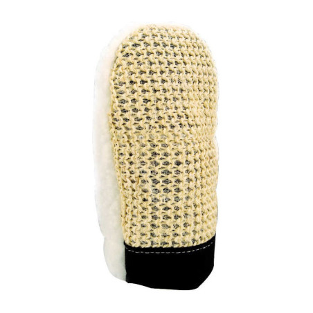 Guanto in sisal/lana