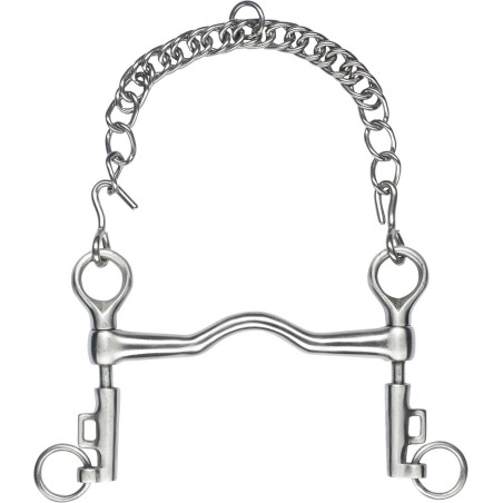 Mors Saumur Feeling a pompa inox satinato