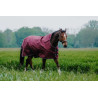 Coperta Equithème Tyrex 1200 D High Neck - Marino / bordeaux