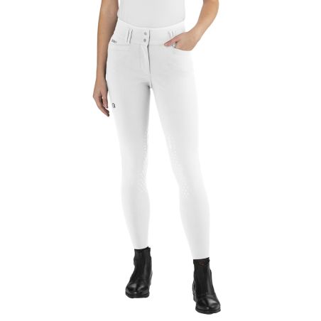 Pantaloni a vita alta Ego7 Jumping CA V-cut donna