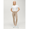 Pantaloni Tommy Hilfiger Equestrian Lea full grip - Beige