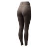 Leggings invernali da donna con grip integrale Horze Dea - Marrone morel