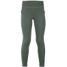 Leggings foderati in pile Riding World Volga per bambini - Grigio verde