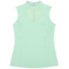 T-shirt senza maniche Je t'aime Equithème Carla donna - Verde / menta