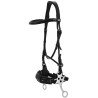 Briglia Hackamore Norton Competitiva - Nero