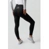 Leggings termici B Vertigo senza cuciture con grip integrale Leonora - Nero bellezza