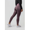 Leggings termici ibridi Horze Anya full grip - Selce viola