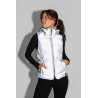 Gilet imbottito senza maniche riflettente da donna Horze - Argento riflettente