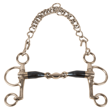 Pelham a doppia rottura corto in Sweet Iron Velari