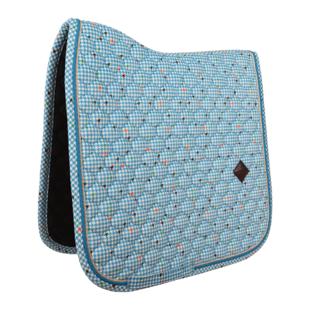 Sottosella in velluto pied-de-poule da dressage Kentucky