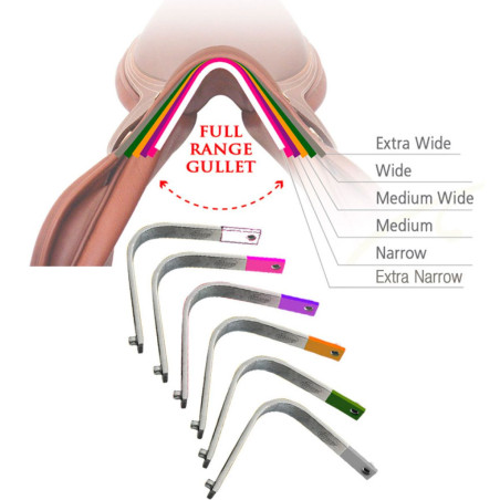 Arcione intercambiabile per sella Pessoa