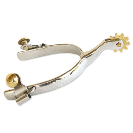 Speroni a rotella Brad Ren's in acciaio inox