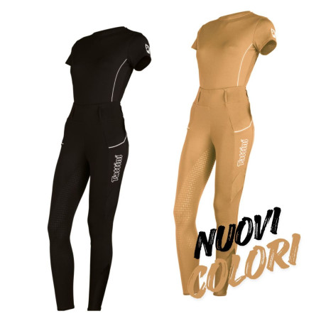 Leggings Tattini Passiflora donna