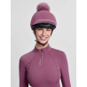 Cappello con pon pon LeMieux amovibile Classico - Malva