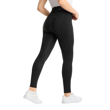 Pantaloni da equitazione da donna Horze Chara full grip