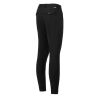 Pantaloni da equitazione Horze Grand Prix Pro da uomo con grip al ginocchio - Nero