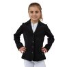 Giacca da concorso Horze Young Rider Tilda bambino - Nero