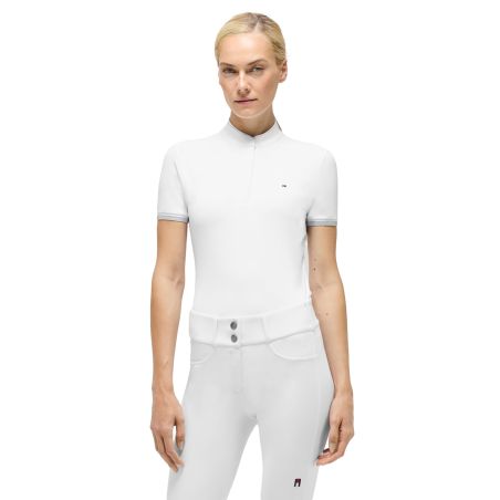 Polo da gara Linsay Tommy Hilfiger Equestrian a maniche corte da donna