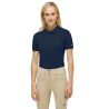 Polo a maniche corte Tommy Hilfiger Equestrian donna - Cielo del deserto