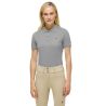Polo a maniche corte Tommy Hilfiger Equestrian donna - Grigio mélange