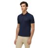 Polo a maniche corte Tommy Hilfiger Equestrian da uomo - Cielo del deserto