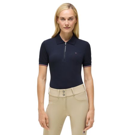 Polo con zip Anaheim Tommy Hilfiger Equestrian donna