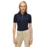 Polo con zip Anaheim Tommy Hilfiger Equestrian donna - Cielo del deserto