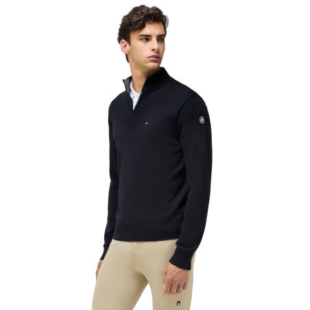 Maglione 1/4 zip da uomo Tommy Hilfiger Equestrian Irvine