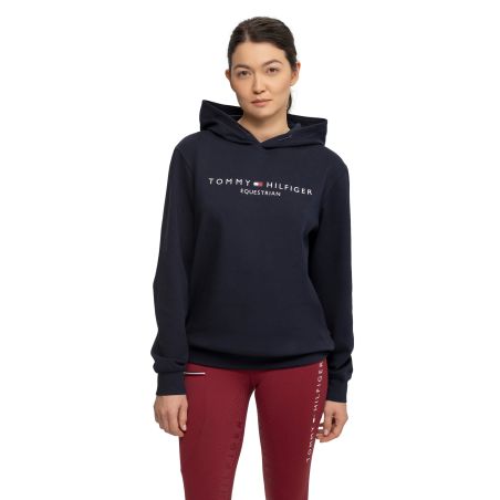 Felpa con cappuccio da donna Tommy Hilfiger Equestrian