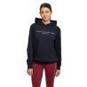 Felpa con cappuccio da donna Tommy Hilfiger Equestrian - Cielo del deserto