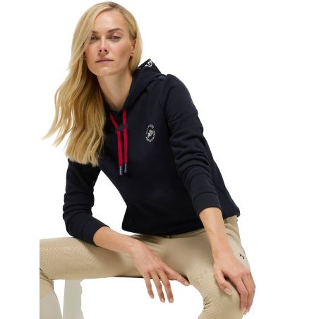 Felpa con cappuccio Laguna Tommy Hilfiger Equestrian da donna con logo