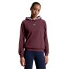 Felpa con cappuccio Tommy Hilfiger Equestrian California donna - Rosso