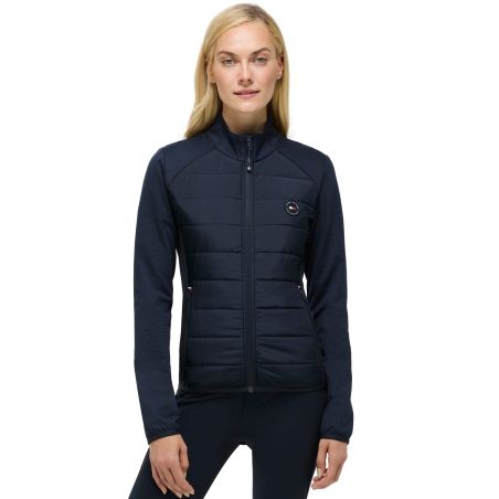 Giacca ibrida da donna Tommy Hilfiger Equestrian Napa