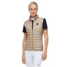 Gilet senza maniche trapuntato Tommy Hilfiger Equestrian Serano donna - Beige