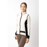 Gilet da equitazione ultraleggero senza maniche B Vertigo Sia da donna - Grigio Moonbeam