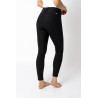 Pantaloni da equitazione con grip Horze Grand Prix Pro da donna - Nero