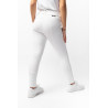 Pantaloni da equitazione Grand Prix con grip in silicone integrale per bambini Horze - Bianco