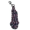 Lunga corda intrecciata tricolore Canter - Blu navy / bianco / rosso