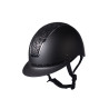 Casco HKM Lady Shield Elegant - Nero / argento