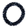 Elastico per capelli HKM Crystal - Blu profondo