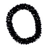 Elastico per capelli HKM Crystal - Nero
